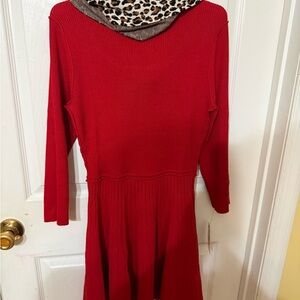 Red Midi Dress